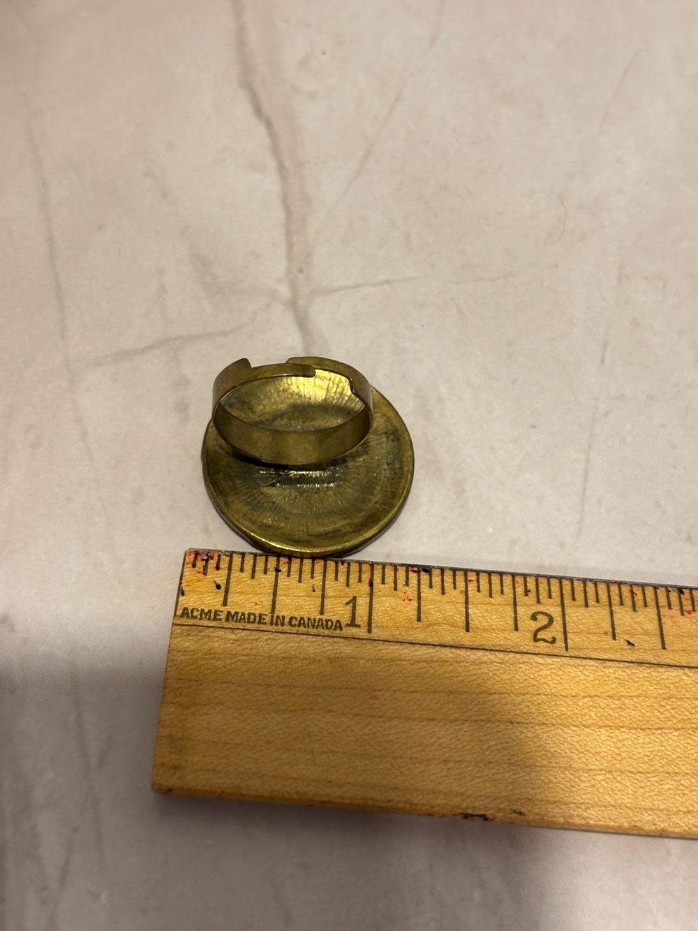 VINTAGE Adjustable Statement Ring - Picture 5 of 6